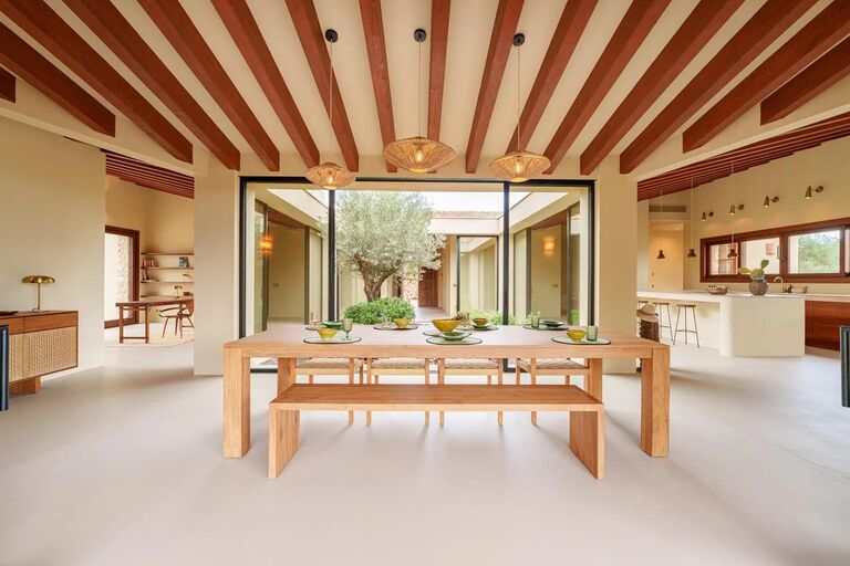 New-Build Finca in Ses Salines with Inner Patio, 5 En-Suite Bedrooms and Pool