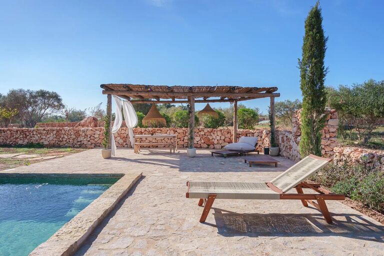 New-Build Finca in Ses Salines with Inner Patio, 5 En-Suite Bedrooms and Pool