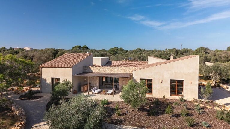 New-Build Finca in Ses Salines with Inner Patio, 5 En-Suite Bedrooms and Pool