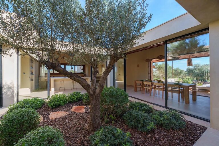 New-Build Finca in Ses Salines with Inner Patio, 5 En-Suite Bedrooms and Pool