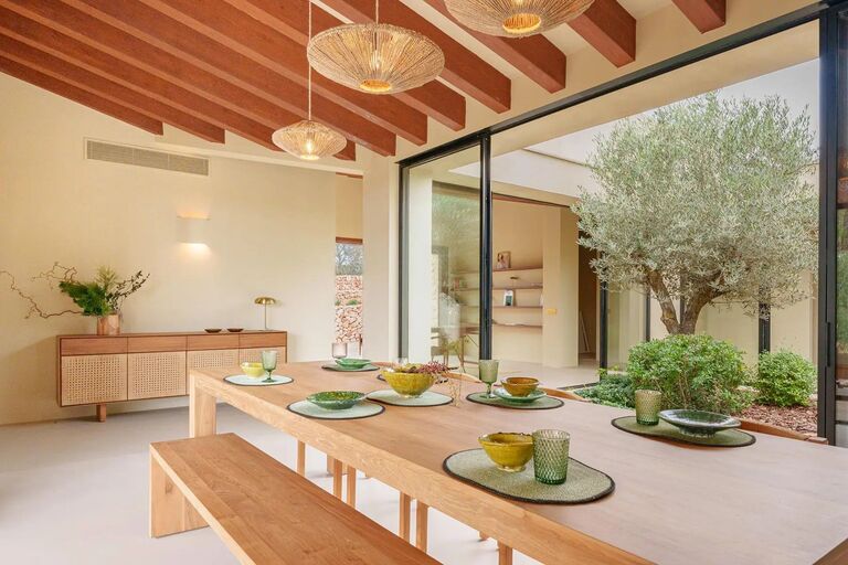 New-Build Finca in Ses Salines with Inner Patio, 5 En-Suite Bedrooms and Pool