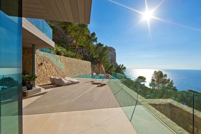 Luxury Villa in Cala Llamp with Sea Views