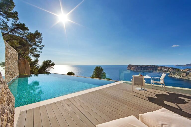 Luxury Villa in Cala Llamp with Sea Views